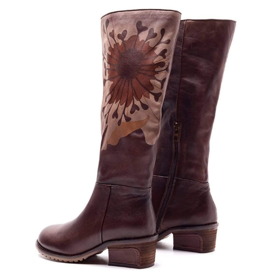 Bottines Cowboy Fille Cuir Simili - Style Western Avec Gland - Automne/Hiver 2024 - Taille Enfant