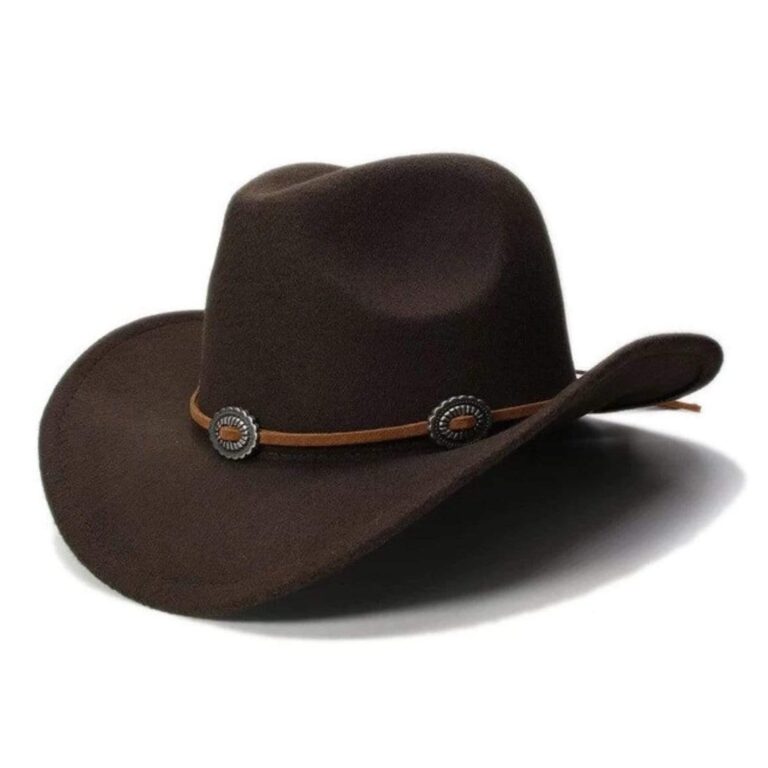 Chapeau traveller Cuir Western Buffalo, Chapeau Stetson