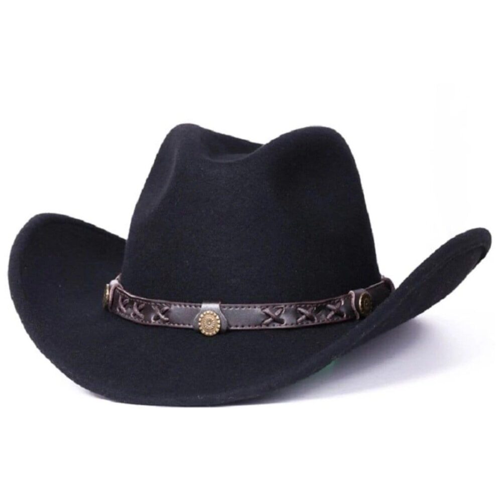 Zylioo Chapeaux Cowboy Pour Hommes L-XL, Chapeau Western Pour